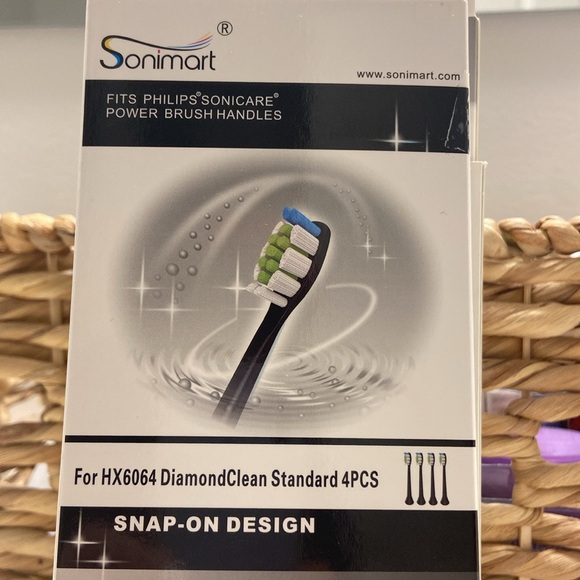 12 Sonimart replacement power brush handles.HX6064 DiamondClean standard - Picture 1 of 5